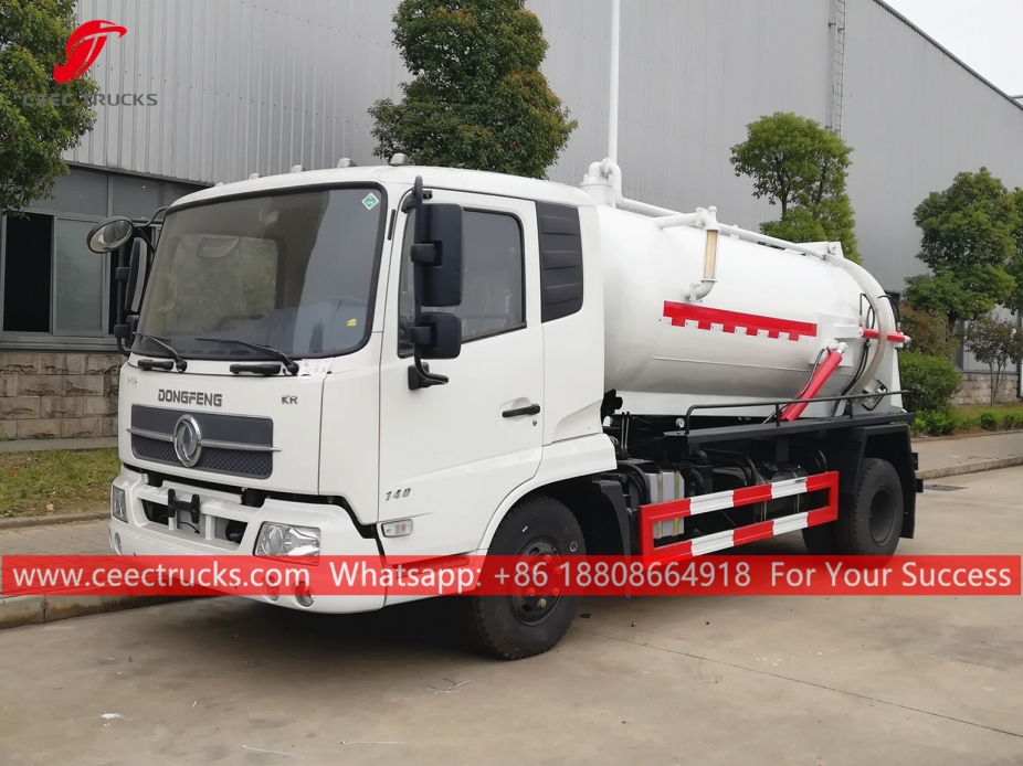 8.000 Litre Atıksu Emiş Tankeri DONGFENG
