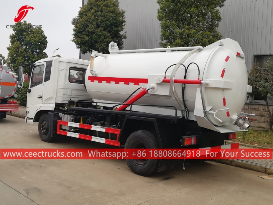 8.000 Litre Atıksu Emiş Tankeri DONGFENG
