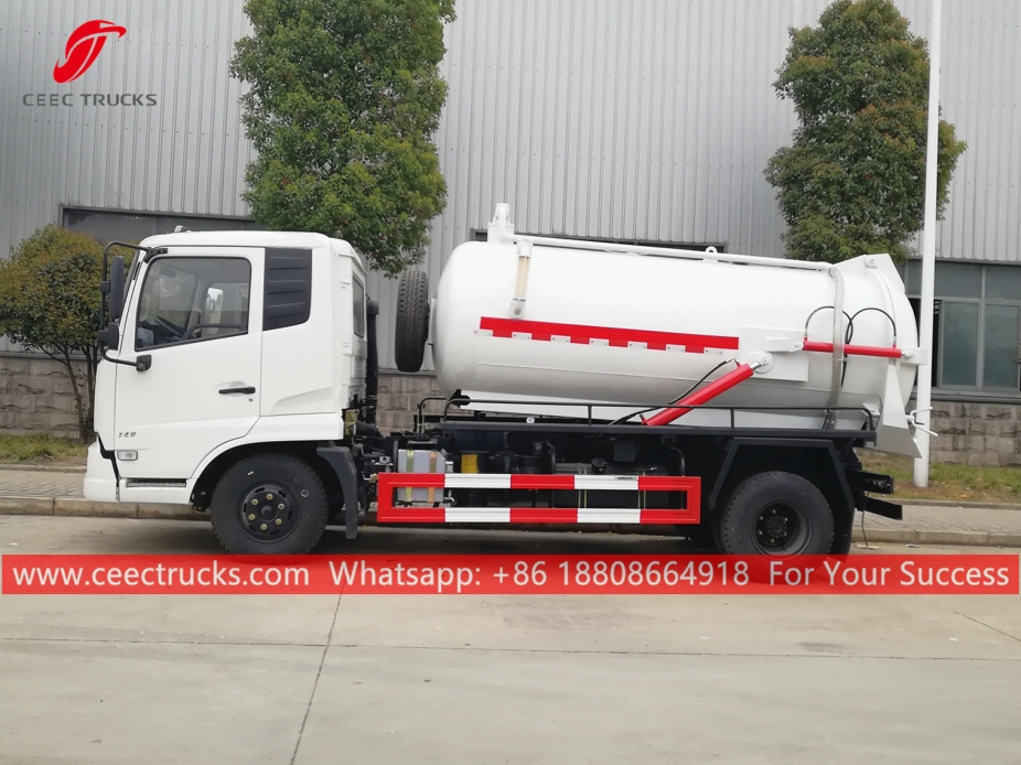 8.000 Litre Atıksu Emiş Tankeri DONGFENG