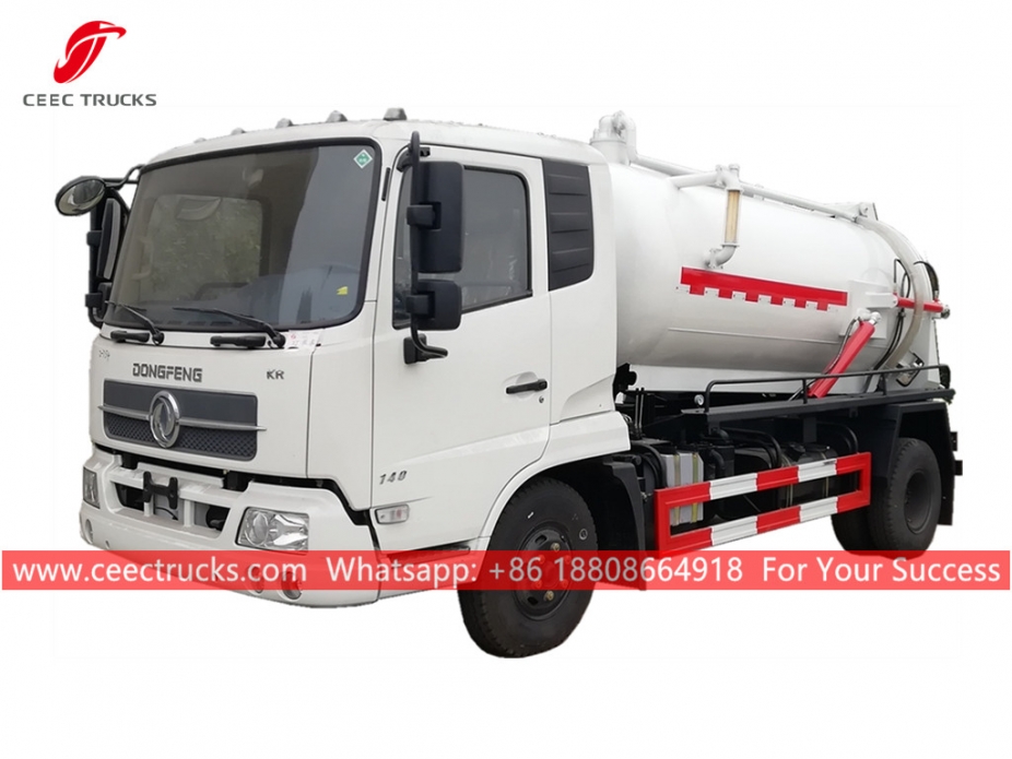 8.000 Litre Atıksu Emiş Tankeri DONGFENG
