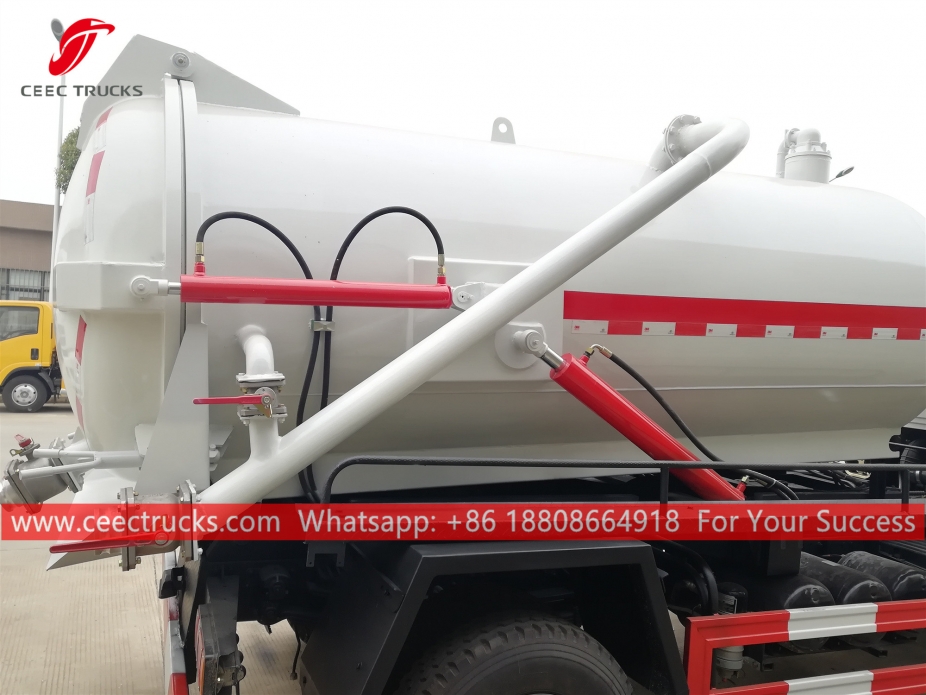 8.000 Litre Atıksu Emiş Tankeri DONGFENG