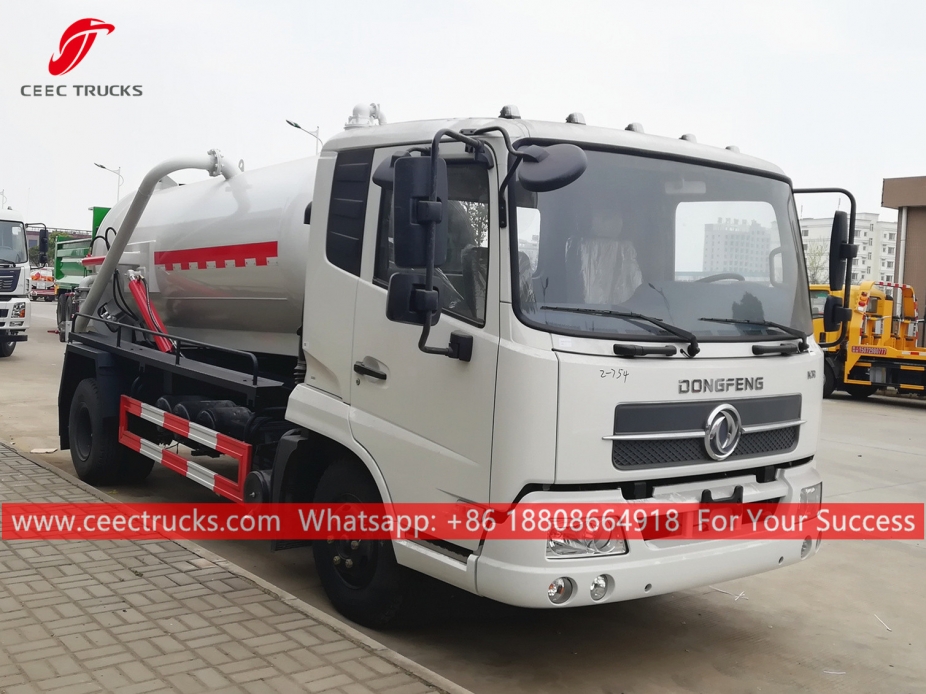 8.000 Litre Atıksu Emiş Tankeri DONGFENG