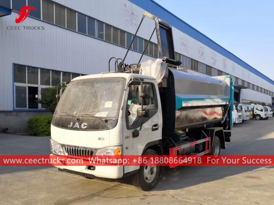 5.000 Litre Mutfak Atığı Kamyonu JAC
