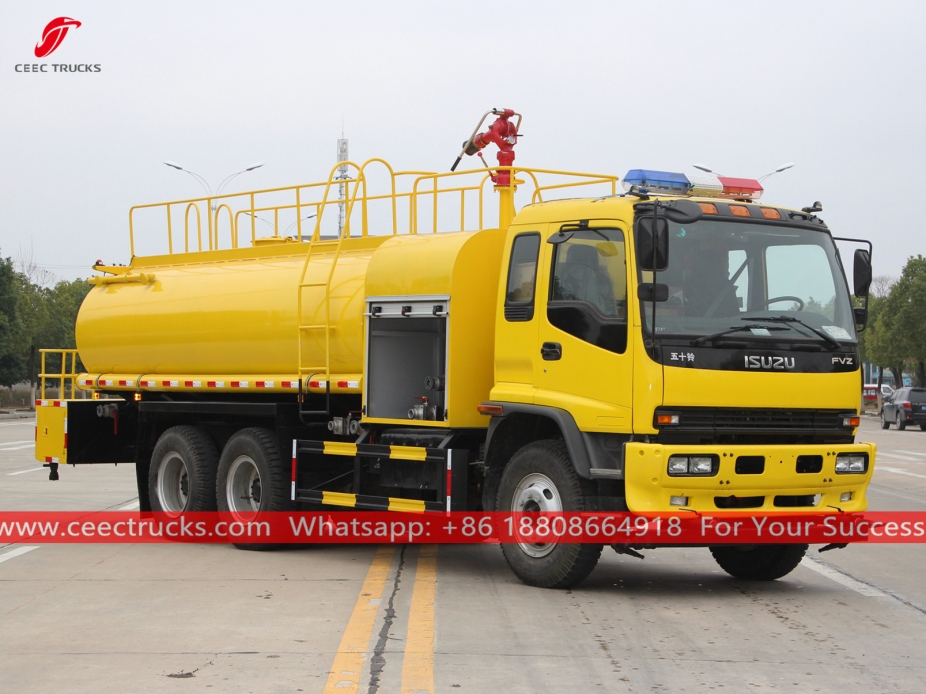 ISUZU 14.000 Litre İtfaiye Su Tankeri