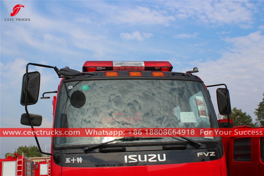 ISUZU FVZ Köpük İtfaiye Aracı