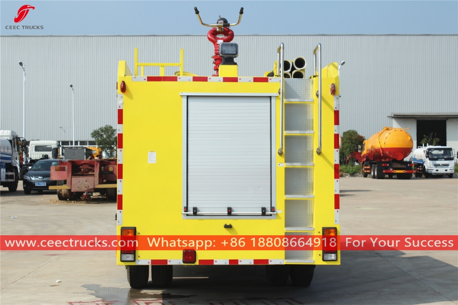 ISUZU 4+1 Metreküp Su-köpük İtfaiye Aracı