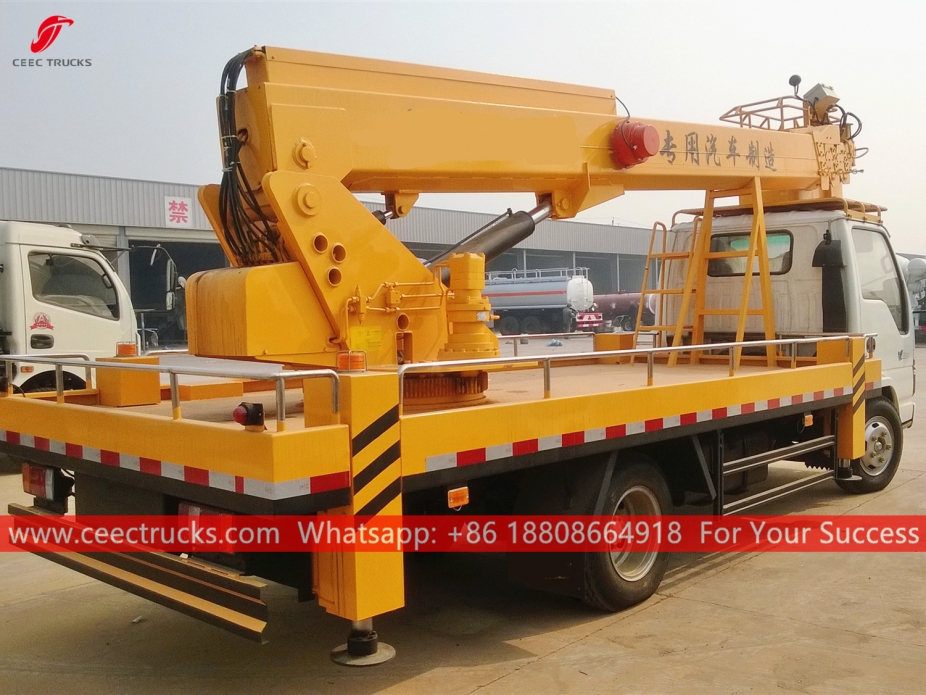 ISUZU 18 metrelik Havadan Çalışma Platformlu Kamyon