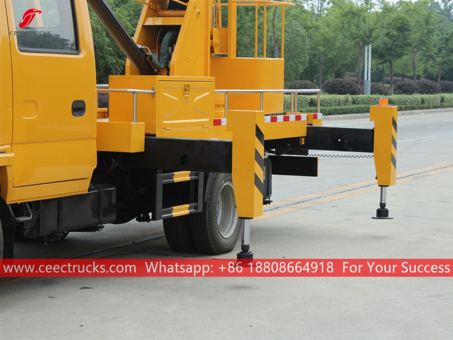 ISUZU 16m Havadan Platformlu İnsan Kaldırma Kamyonu