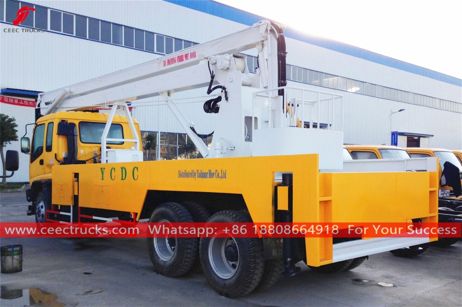 ISUZU 6x4 Havadan Çalışma Platformlu Kamyon