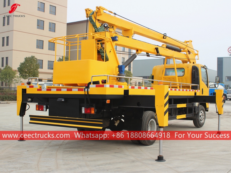 ISUZU 18m İnsan Kaldırma Kamyonu