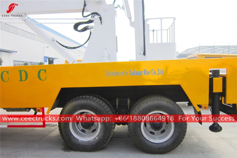 ISUZU 6x4 Havadan Çalışma Platformlu Kamyon