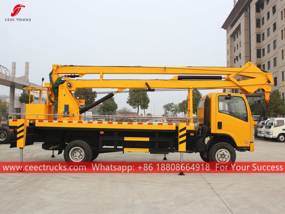 ISUZU 18m İnsan Kaldırma Kamyonu