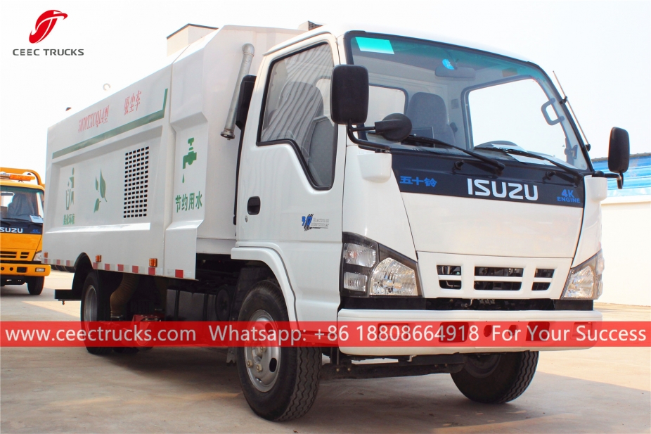 ISUZU 5CBM Yol Süpürme Kamyonu