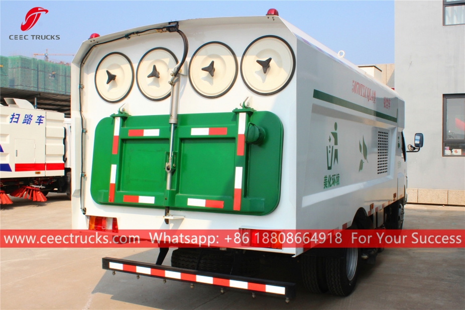 ISUZU 5CBM Yol Süpürme Kamyonu