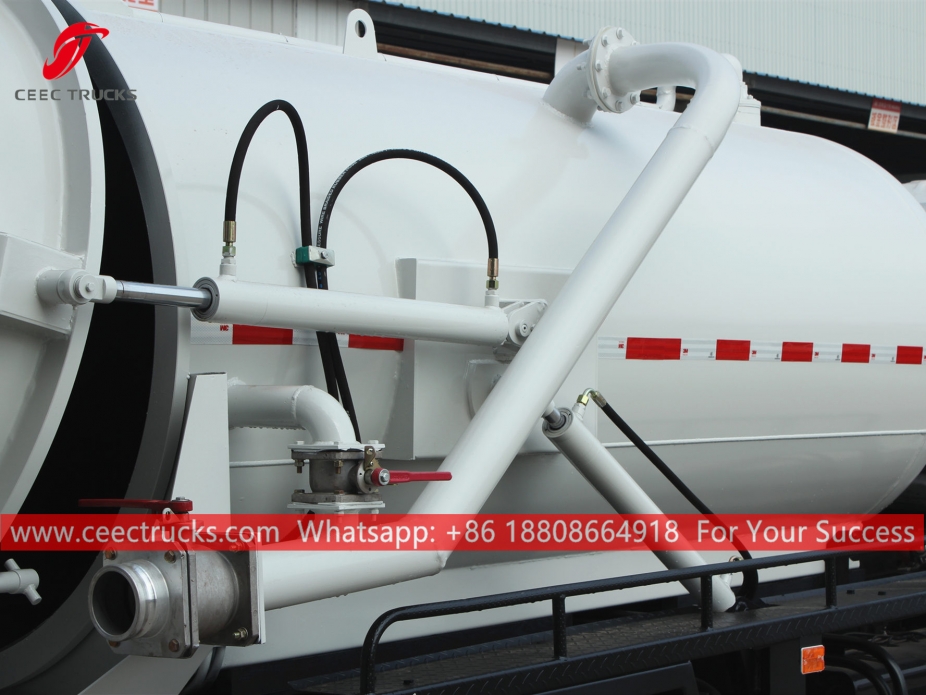 4.000 Litre Vakumlu Kanalizasyon Kamyonu ISUZU