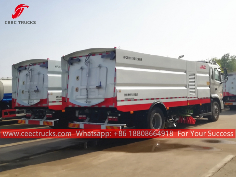 JAC Yol Süpürme ve Yıkama Kamyonu