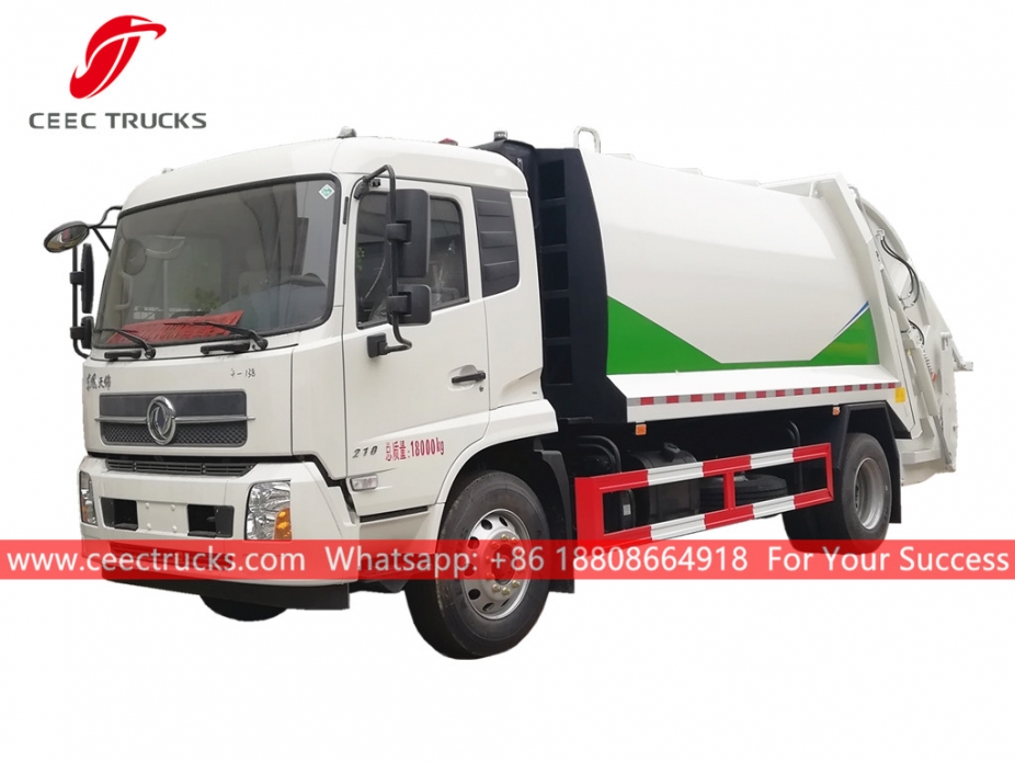 Dongfeng 12CBM Sıkıştırılmış Çöp Kamyonu
