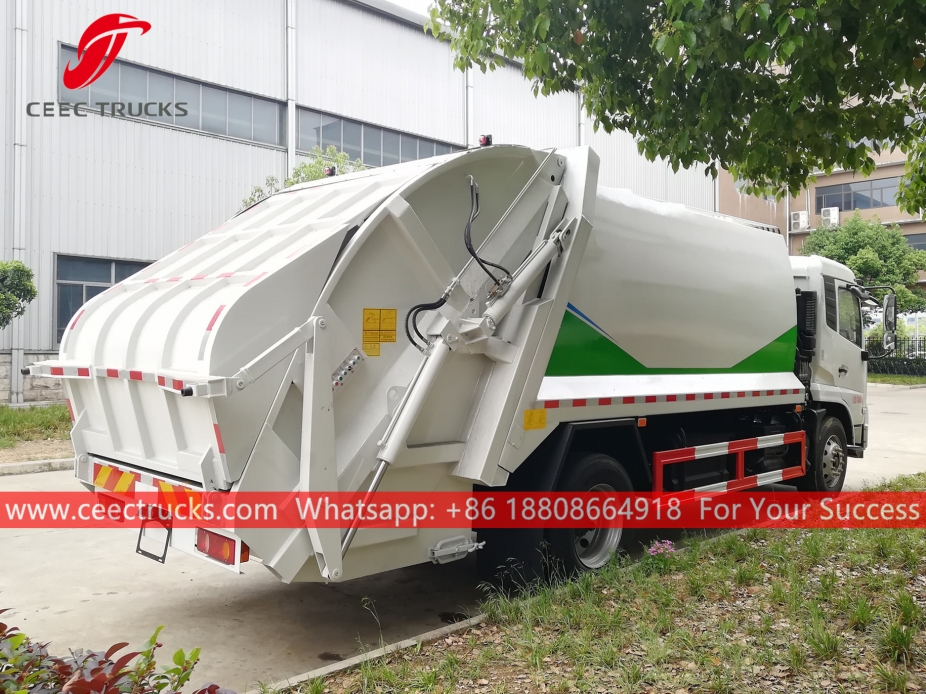 Dongfeng 12CBM Sıkıştırılmış Çöp Kamyonu
