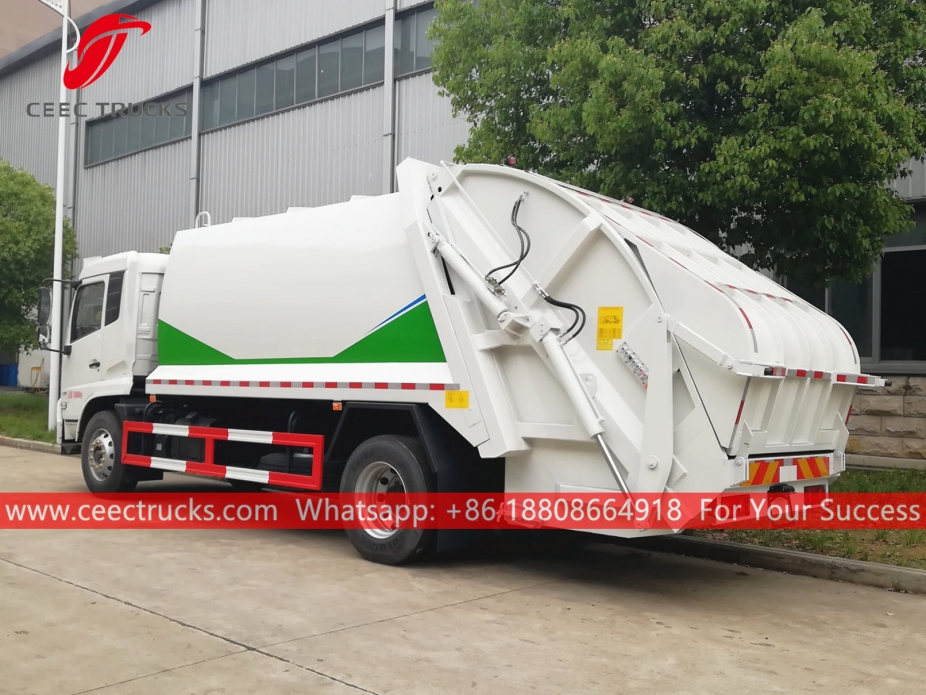 Dongfeng 12CBM Sıkıştırılmış Çöp Kamyonu