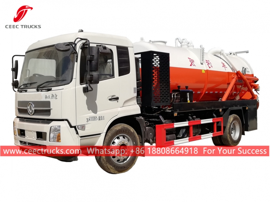 11.000 Litre Atıksu Emme Kamyonu DONGFENG