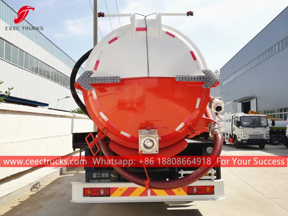 11.000 Litre Atıksu Emme Kamyonu DONGFENG