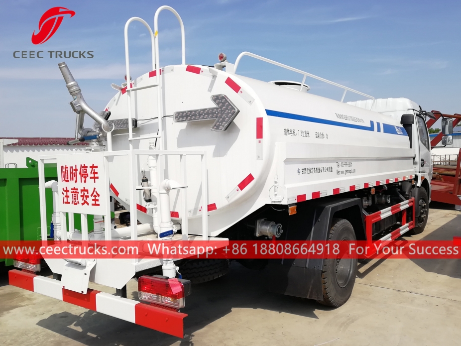 7 CBM Su Tankeri Kamyonu DONGFENG