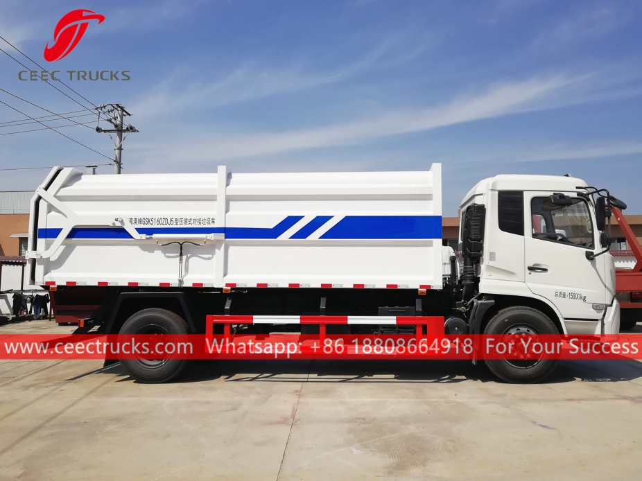 15CBM Çöp Toplama Kamyonu Dongfeng