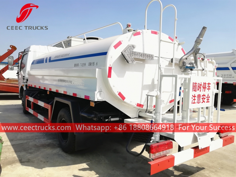 7 CBM Su Tankeri Kamyonu DONGFENG