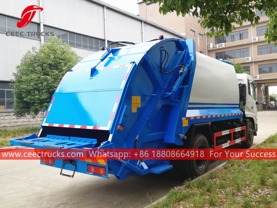 Dongfeng 10CBM Sıkıştırılmış Atık Kamyonu