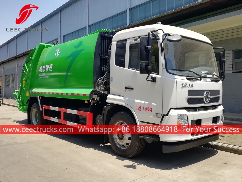 Dongfeng 12CBM Atık Sıkıştırma Kamyonu