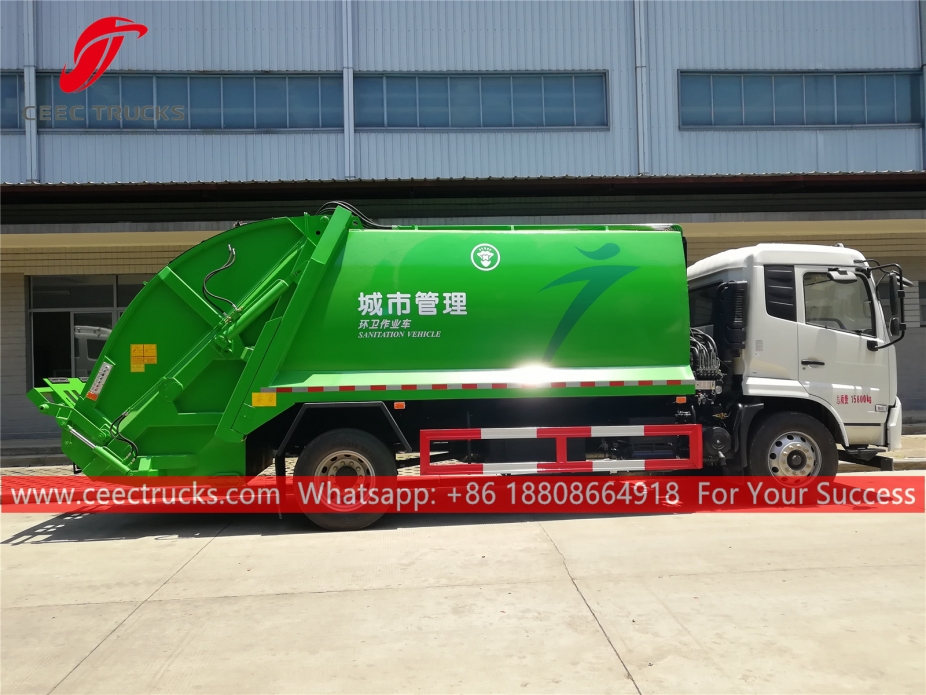 Dongfeng 12CBM Atık Sıkıştırma Kamyonu