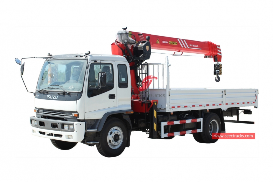 ISUZU FTR 10 Tonluk Kamyonlu Vinç