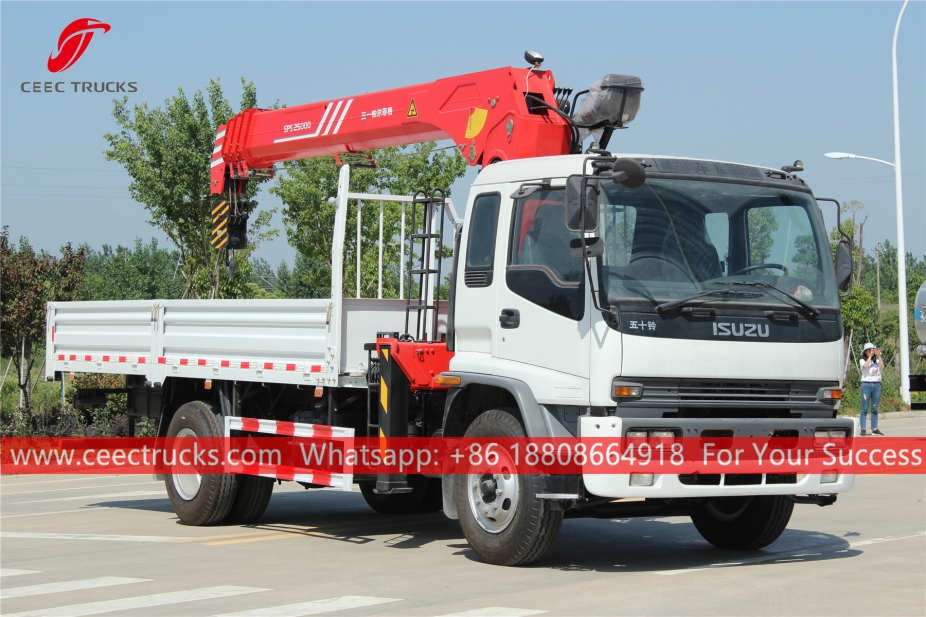 ISUZU FTR 10 Tonluk Kamyonlu Vinç
