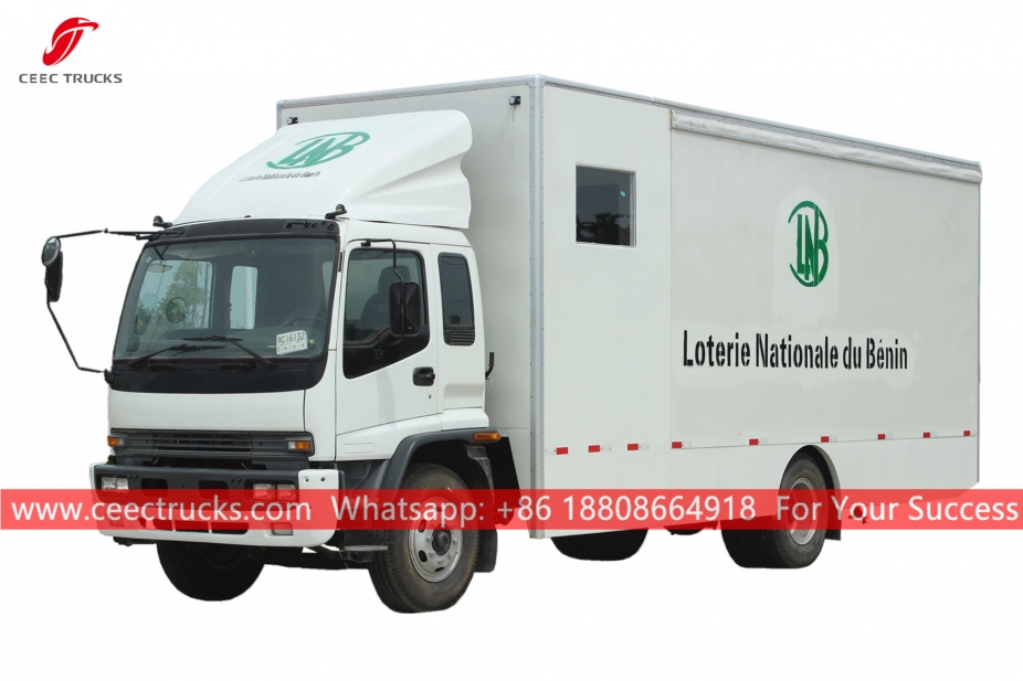 ISUZU FTR Mobil Sahne Kamyonu