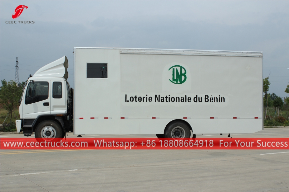 ISUZU FTR Mobil Sahne Kamyonu