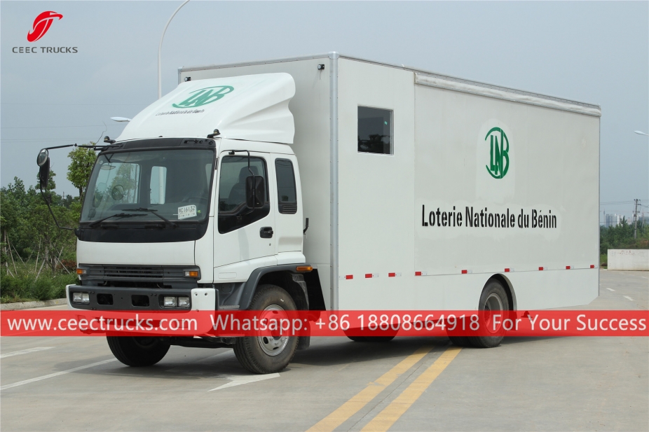 ISUZU FTR Mobil Sahne Kamyonu