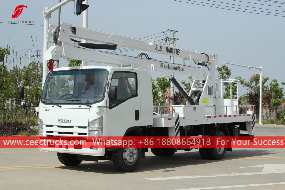 ISUZU 18m Havadan Platform