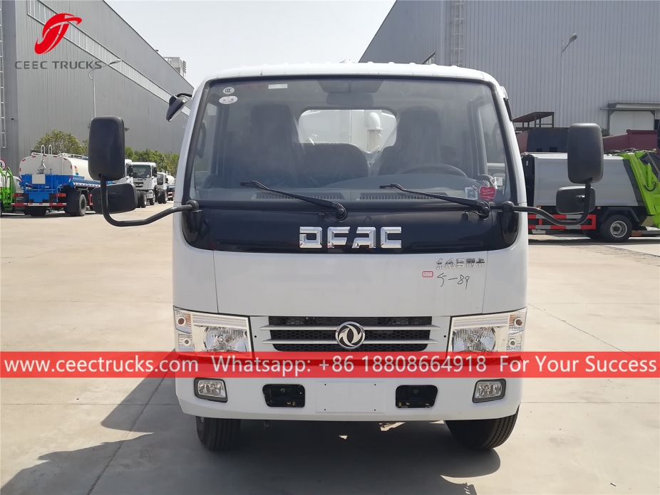 4.500 Litrelik DongFeng Septik Emme Kamyonu
