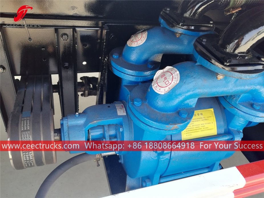 4.500 Litrelik DongFeng Septik Emme Kamyonu