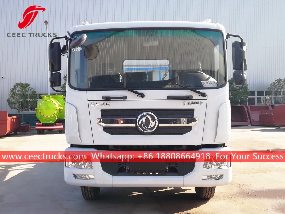 10 Metreküplük Dongfeng Atık Yükleyici Kamyon