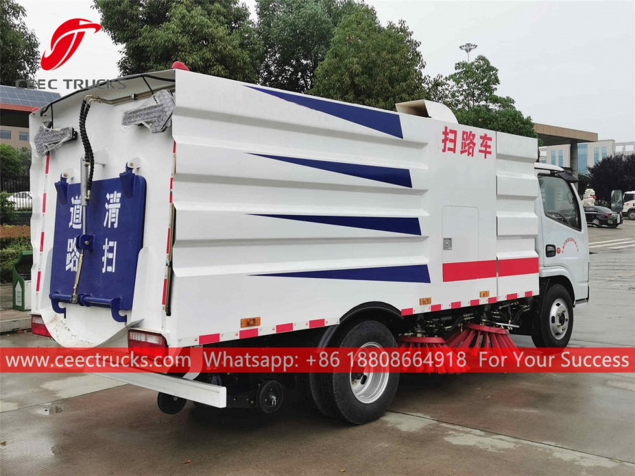 Dongfeng 5 Metreküplük Yol Süpürme Aracı