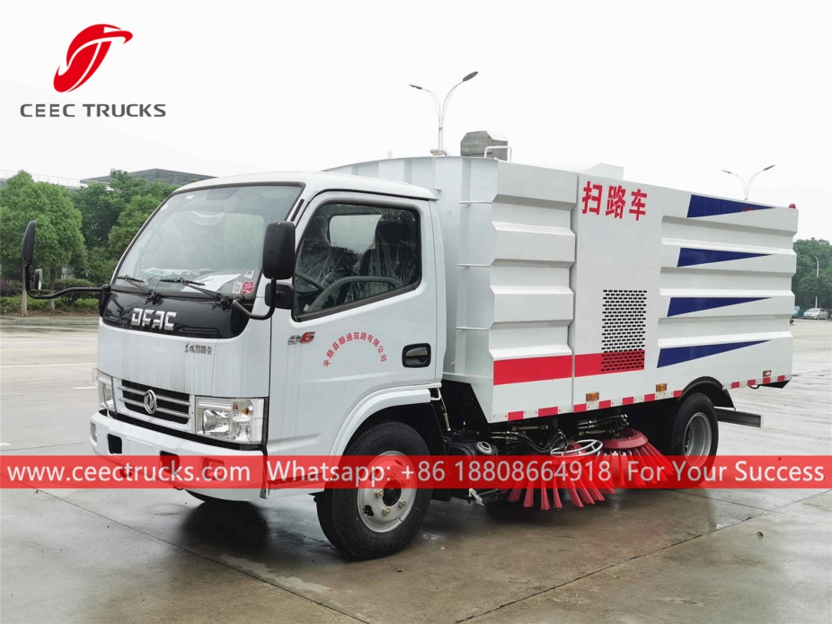 Dongfeng 5 Metreküplük Yol Süpürme Aracı