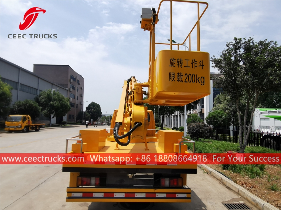 JMC 16m Teleskopik Kol Havadan Platform Kamyonu