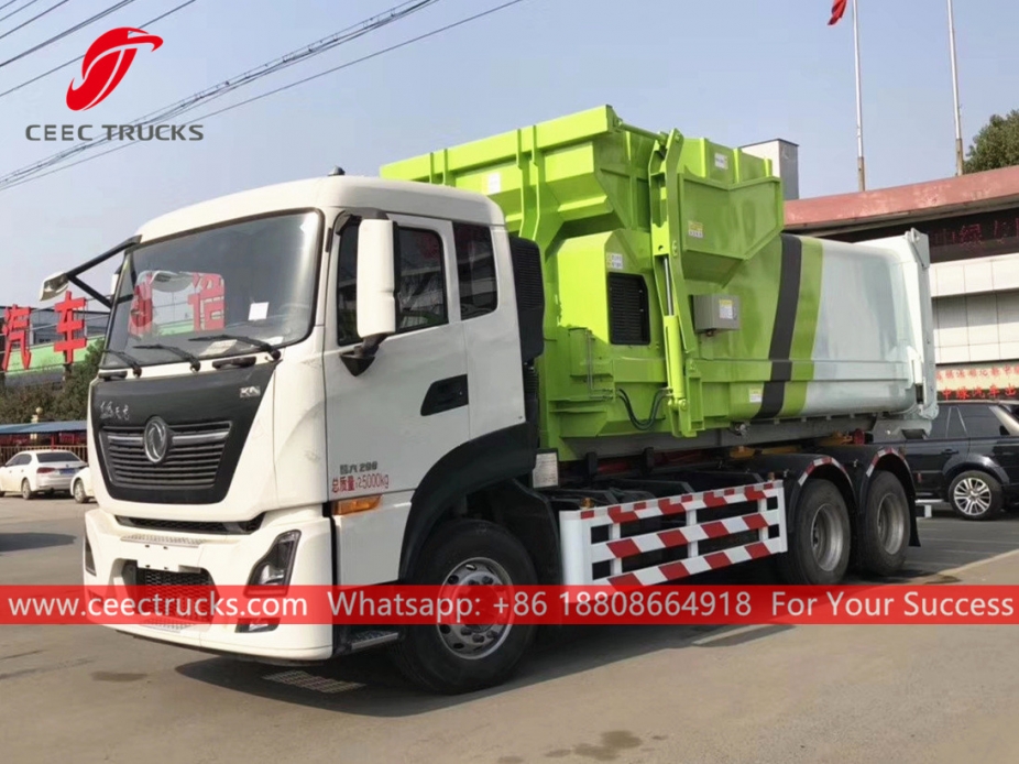 Dongfeng Sıkıştırıcı Kanca Kaldırma Kamyonu