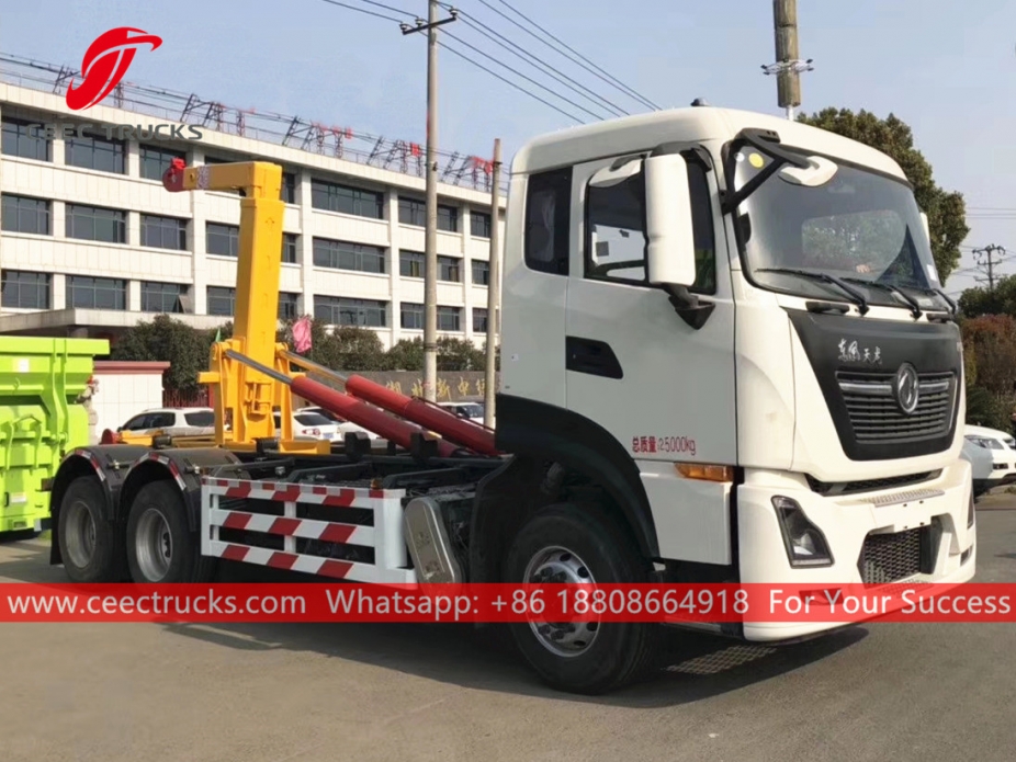 Dongfeng Sıkıştırıcı Kanca Kaldırma Kamyonu