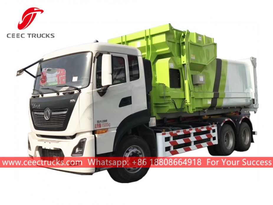 Dongfeng Sıkıştırıcı Kanca Kaldırma Kamyonu