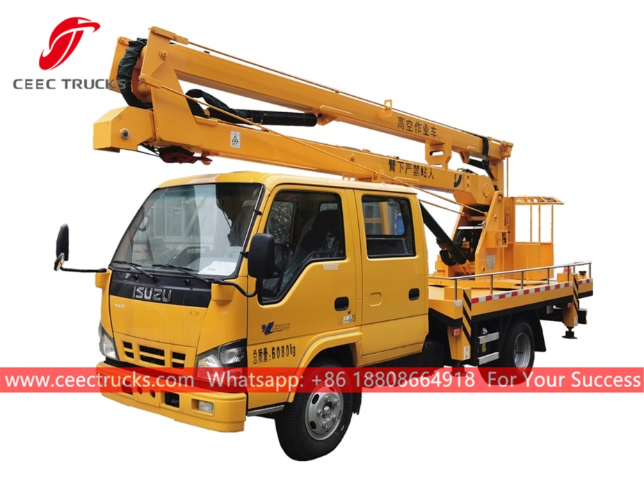 ISUZU 14m Havadan Platformlu İş Kamyonu