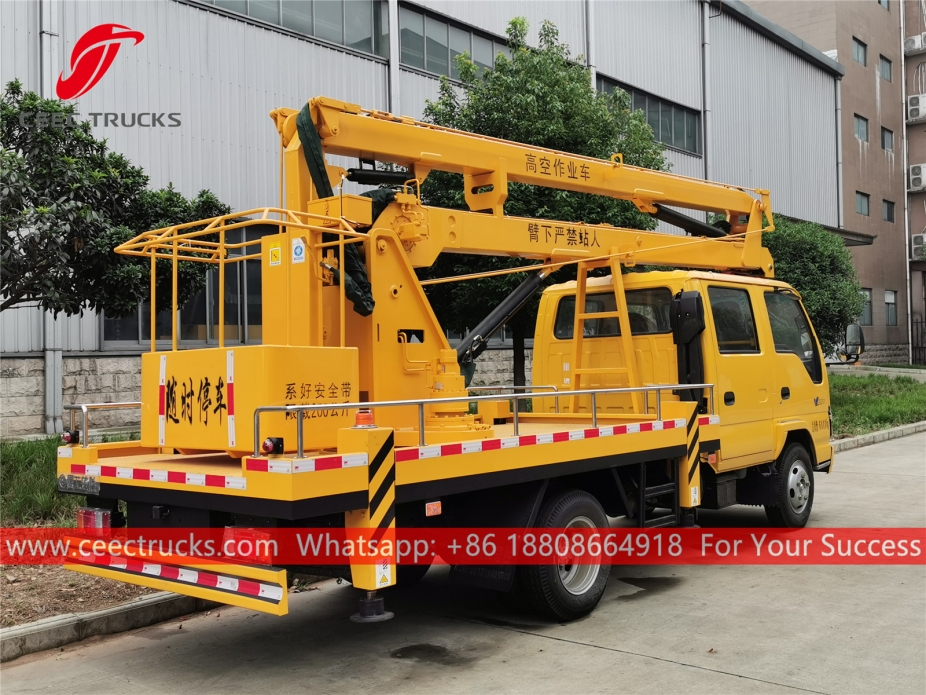 ISUZU 14m Havadan Platformlu İş Kamyonu