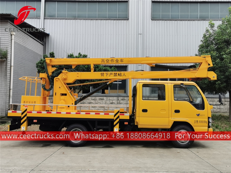 ISUZU 14m Havadan Platformlu İş Kamyonu