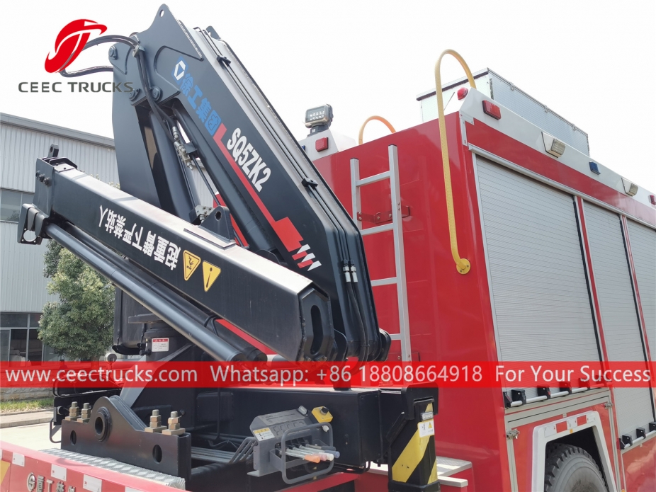 HOWO Acil Kurtarma İtfaiye Aracı